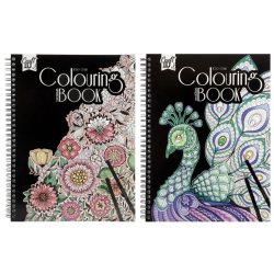 Malebog Mandala Spiralbog 100 designs Natur